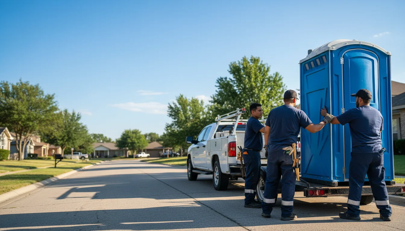 Portable Toilet Rental in Whitewright, TX near me